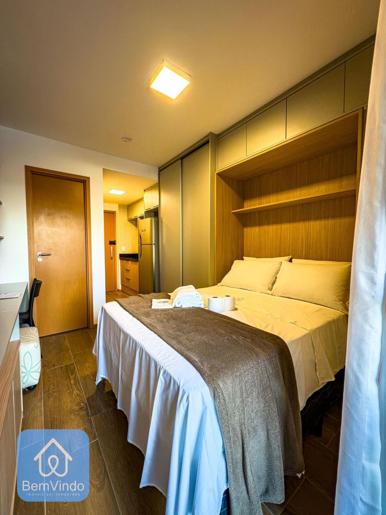 Apartamento Estudio Organizado E Confortavel No Unico Barra